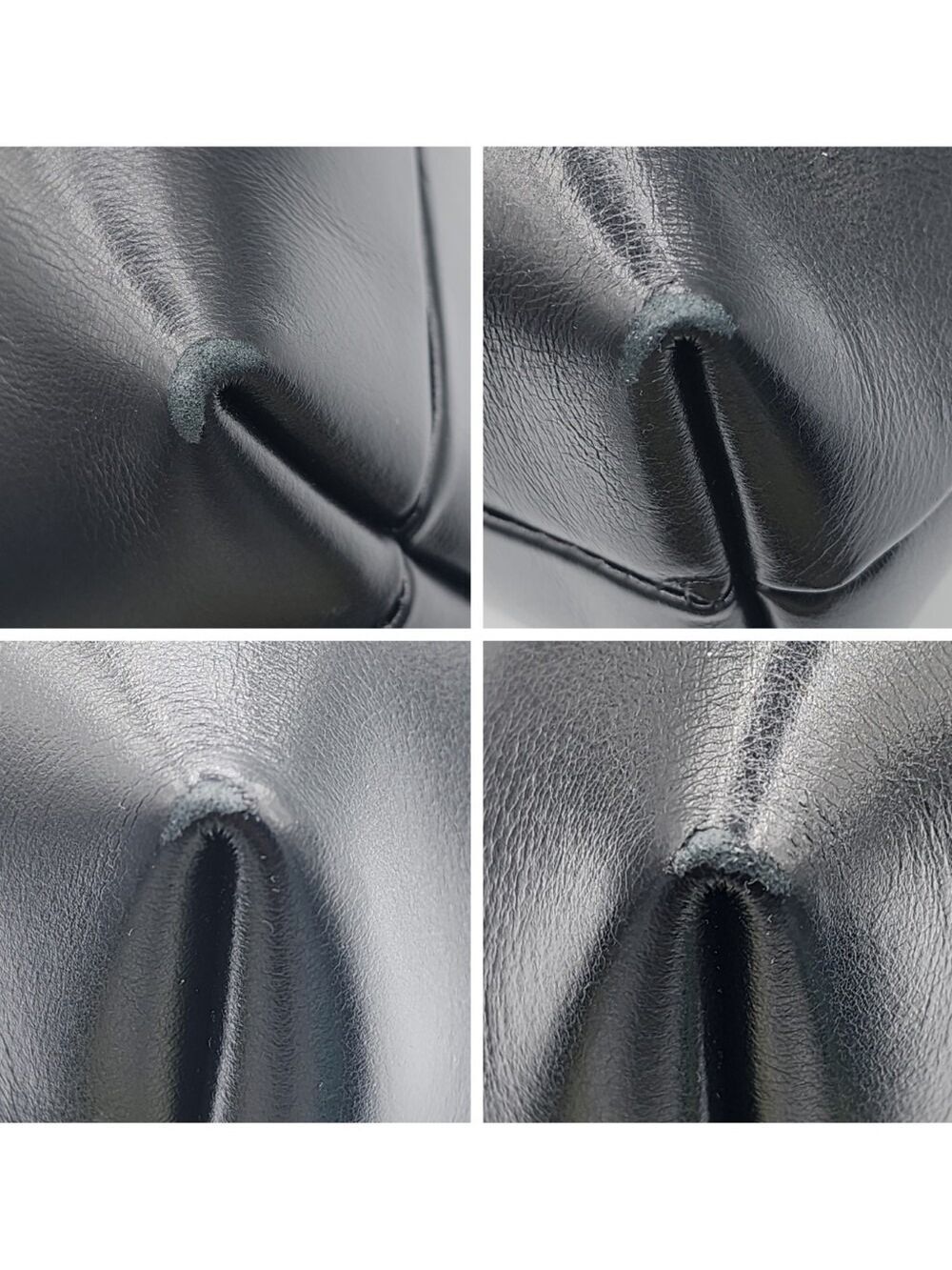 Black Leather Frame Bag #2950 - Picture 16 of 17